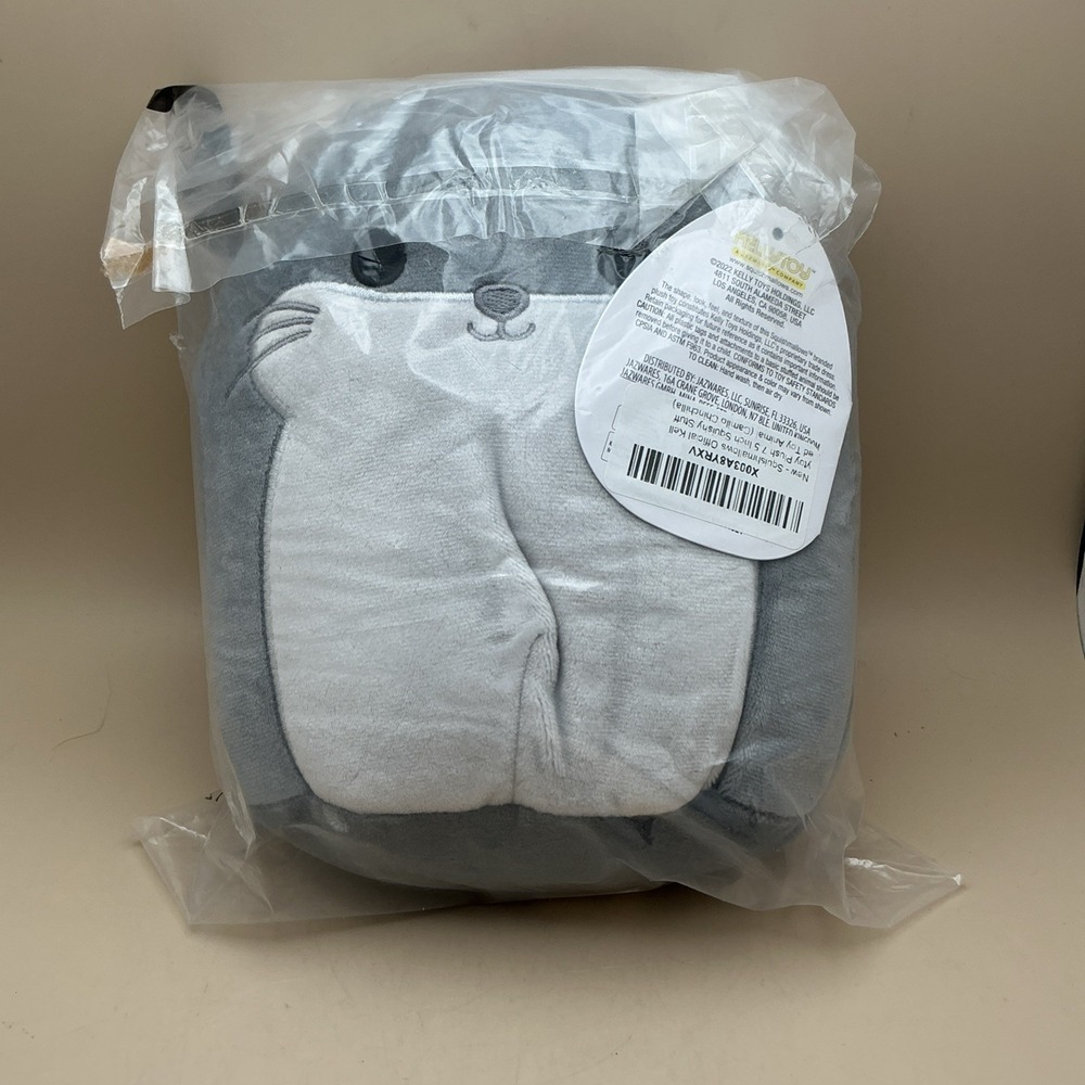 Squishmallows 8" Camilo‎ Grey Chinchilla Plush KellyToy NWT